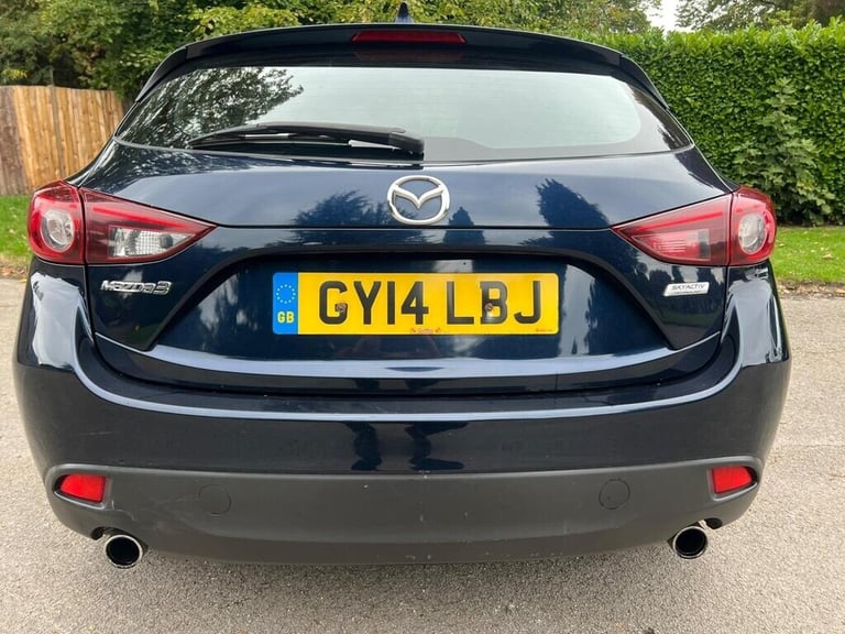 MAZDA 3 2.0 SE NAV NEW SHAPE 2014 PETROL 1 OWNER FULL MAZDA SERVICE HISTORY