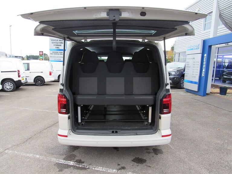2022 Volkswagen Transporter TDI T28 Highline NO VAT DAY CAMPER VAN WITH HEATER AND SMART BED 2.0 ...
