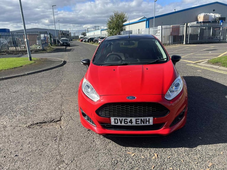 2014 Ford Fiesta 1.0 EcoBoost 140 Zetec S Red 3dr HATCHBACK Petrol Manual