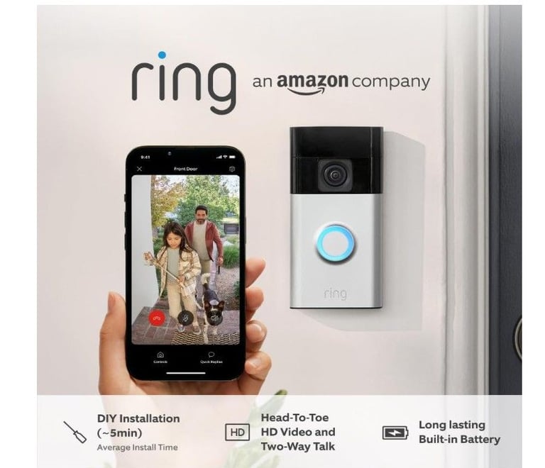 Brand New Ring Battery Video Doorbell