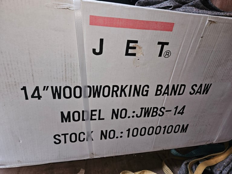 Jet JWBS14 Bandsaw New old stock Axminster  Delivery available 