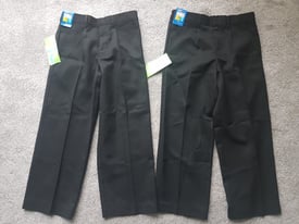2 plus fit Classic pleat front trousers for boys 