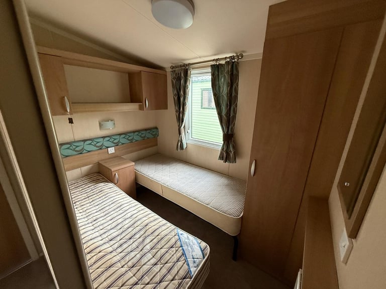 2 Bed Static Caravan 38x12 - DG + CH - Offsite - Private Land, Self Build