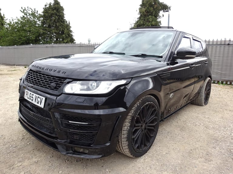 2015 65 REG RANGE ROVER SPORT HSE DYNAMIC SDV6 DIESEL AUTO DAMAGED SALVAGE
