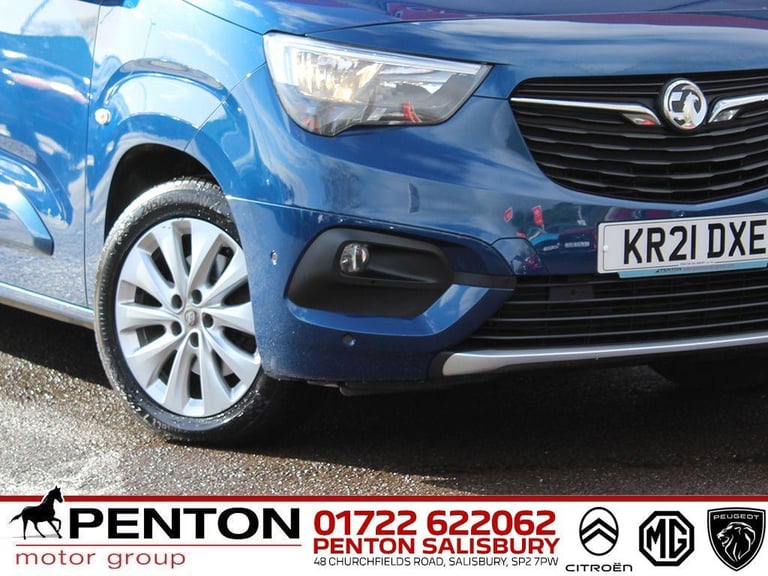 2021 Vauxhall Combo Life 1.2 Turbo Elite Auto Euro 6 (s/s) 5dr MPV Petrol Automatic