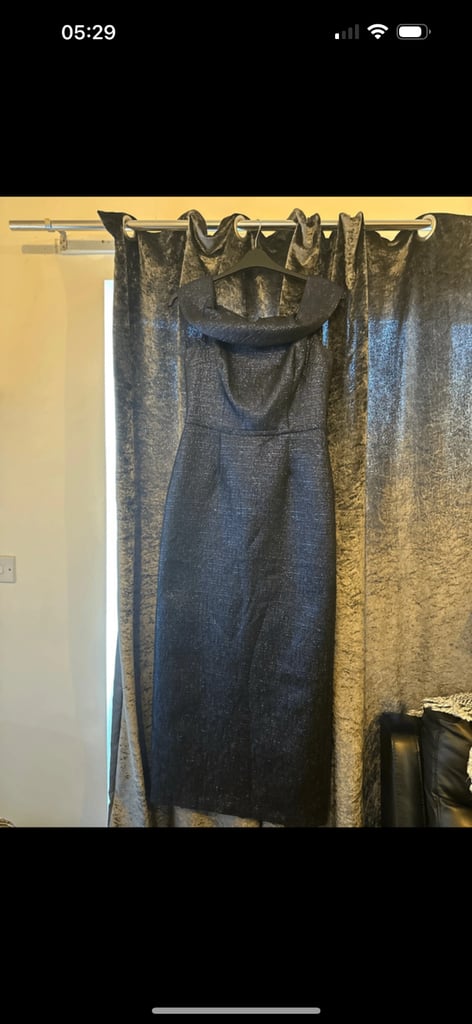 Rickie freeman teri Jon  long dress size 8