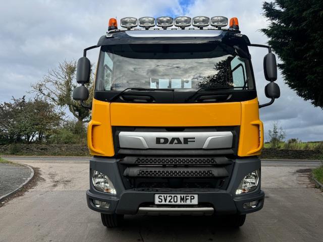 2020 20 DAF CF 450 E6 8x4 Multi-Lift Ultima24 hook loader sheet ex council