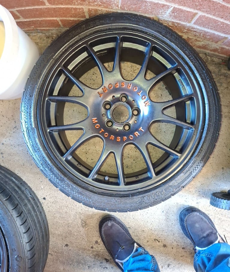 5x100  18inch BBS wheels