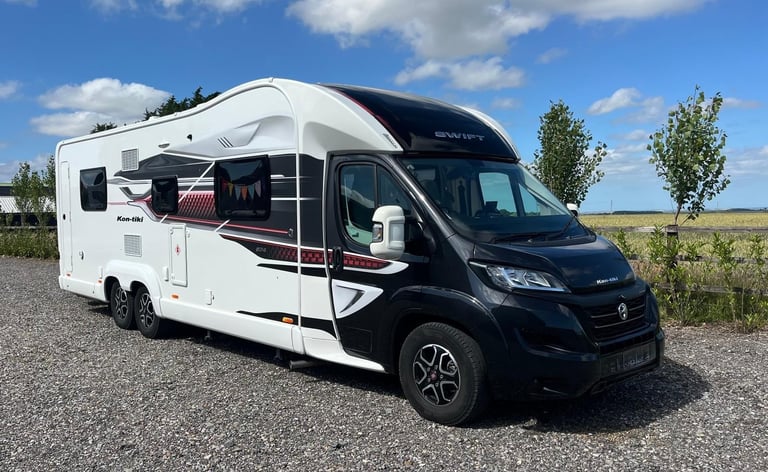 image for Price reduced Swift Kon-Tiki 874 2022 6 berth 5 seat belt motorhome for sale