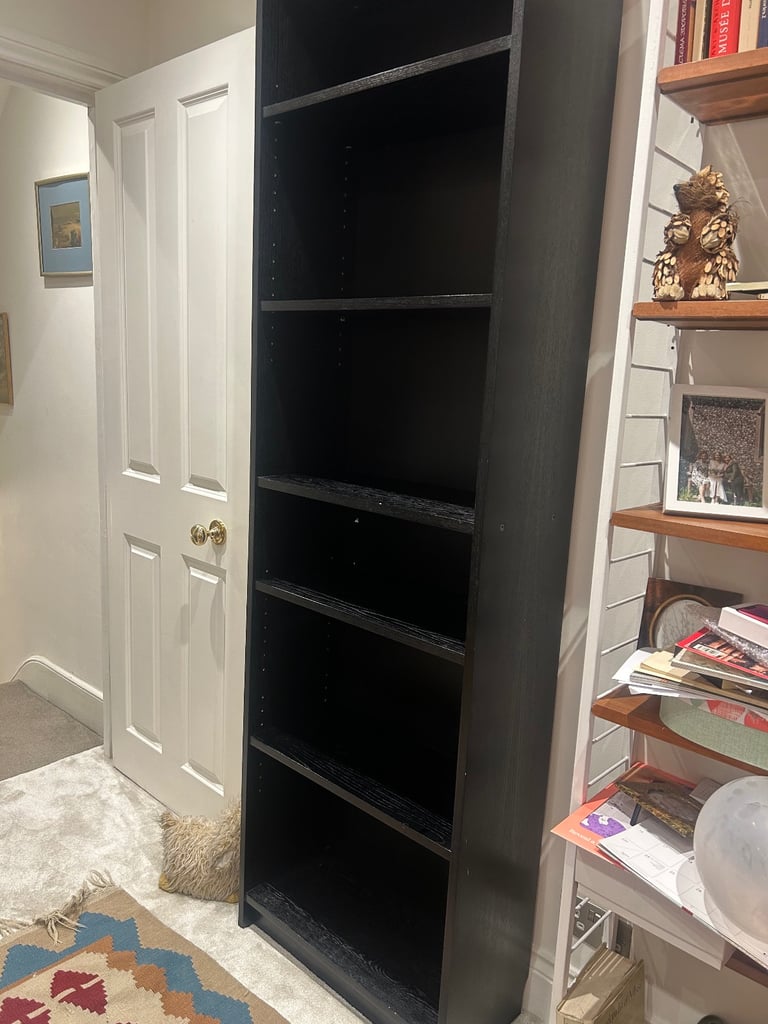 IKEA Billy black bookcase