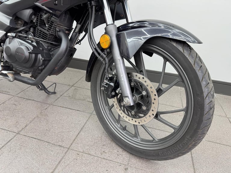 HONDA CB125F BLACK / DARK BLUE 2019 19 REG 10,253 MILES USED 125CC MOTORCYCLE