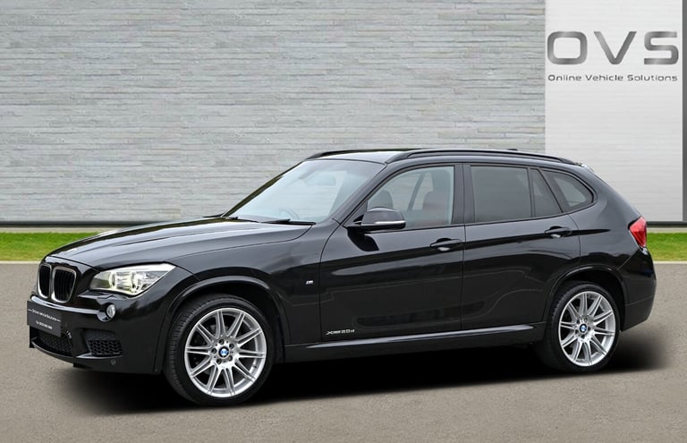 BMW X1 M SPORT 2.0d DIESEL X-DRIVE/4X4 AUTO 5DR HATCHBACK 2014 [64] BLACK