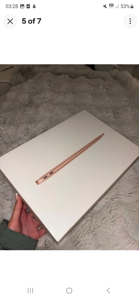 Apple MacBook Air 13.3-inch. Rose gold color 