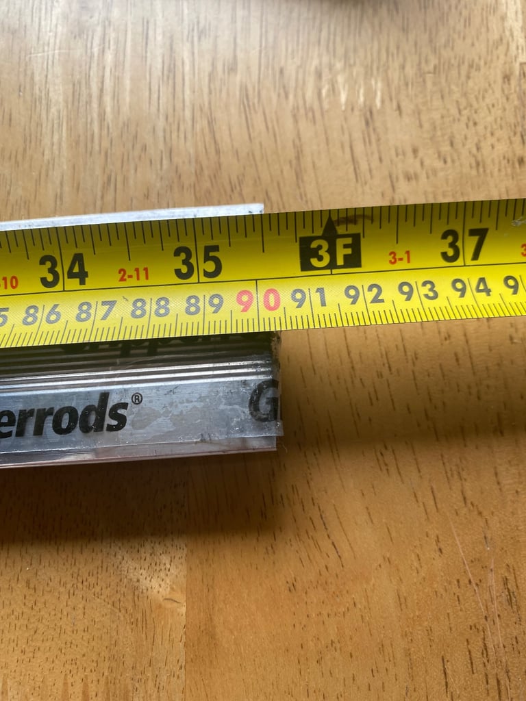 10 door strips / gripper-rods (laminate / wood to carpet)