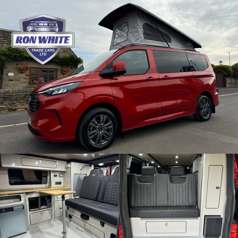 image for 2024 Ford Transit Custom 2024 FORD TRANSIT CUSTOM 2.0 EcoBlue LIMITED CAMPER VAN EURO 6 CAMPER VA...