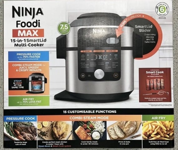 Ninja Foodi MAX 15-in-1 SmartLid Multi-Cooker