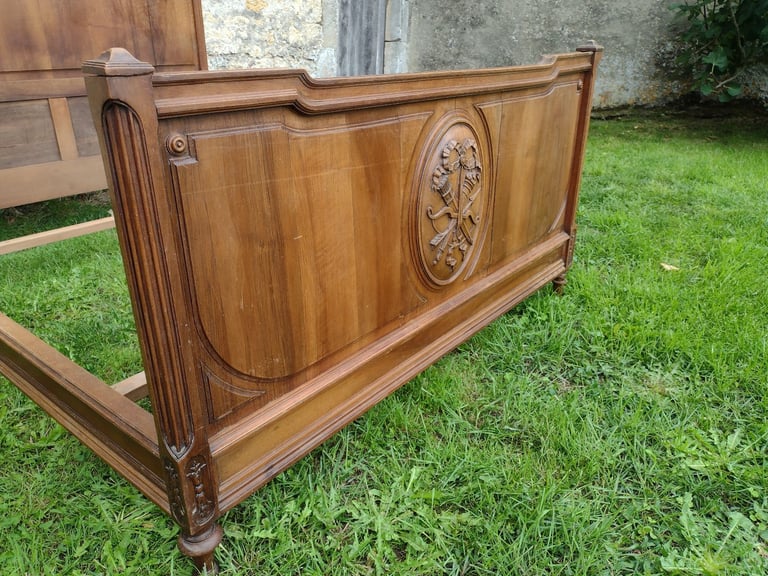 French double bed frame ~ Antique, Vintage