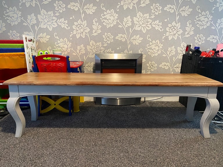 Solid Wood Benches. Height 18 Inches. Length 67 Inches. Width 15 Inches. 