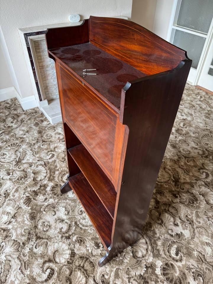 Edwardian Mahogany Bureau