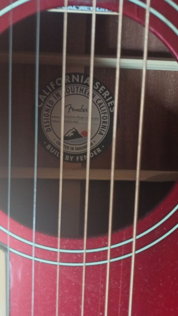 Fender newporter left hand