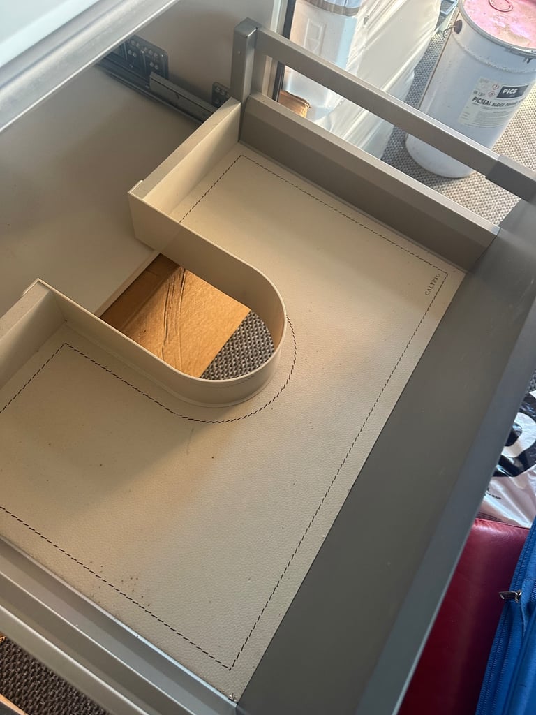 Sink and cabinet plus mixer