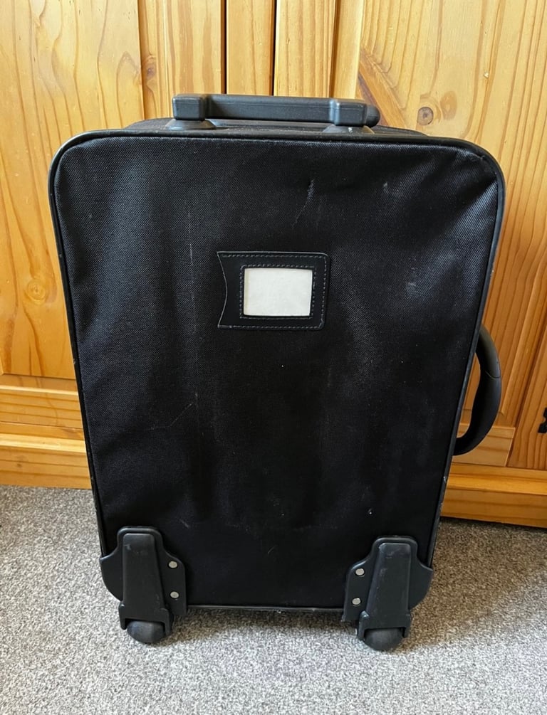 Black Cabin Suitcase 45x36x20cm - Lightweight