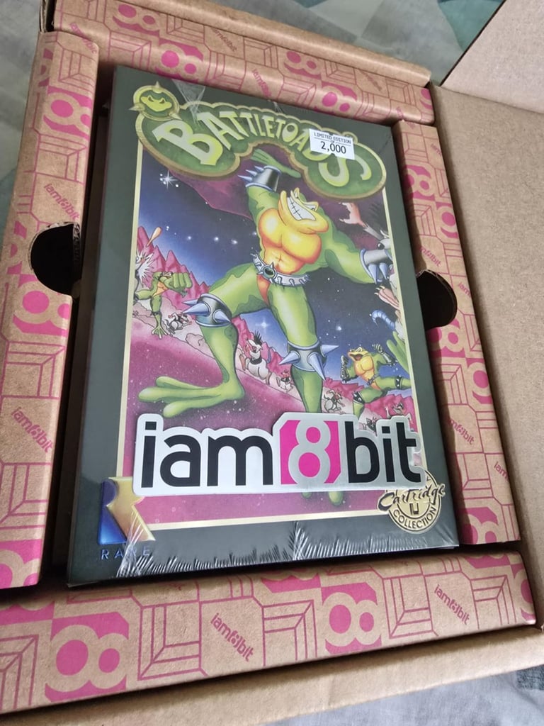 Battletoads Legacy Cartridge Collection iam8bit Limited Edition of 2000 - NEW