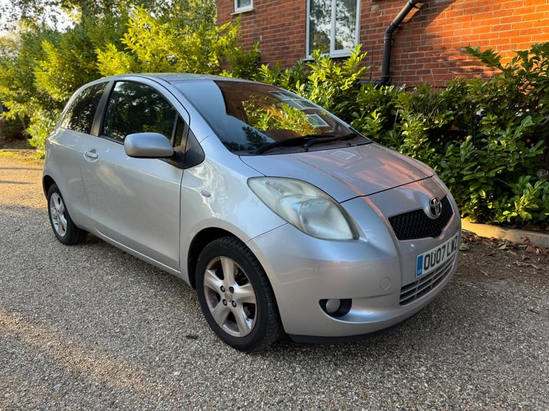 Toyota, YARIS, Hatchback, 2007, Manual, 1296 (cc), 3 doors