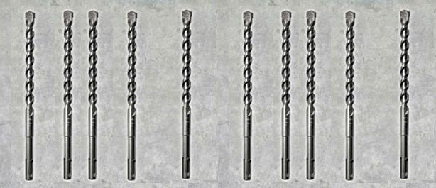 REISSER 6.5MM X 160MM SDS DRILL BITS PACK OF 10  FREE UK DELIVERY ON ALL ORDERS
