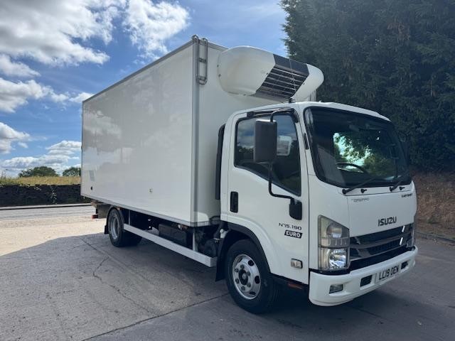 2019 19 ISUZU N75.190 E6 17ft fridge box GAH freezer standby tail-lift side door