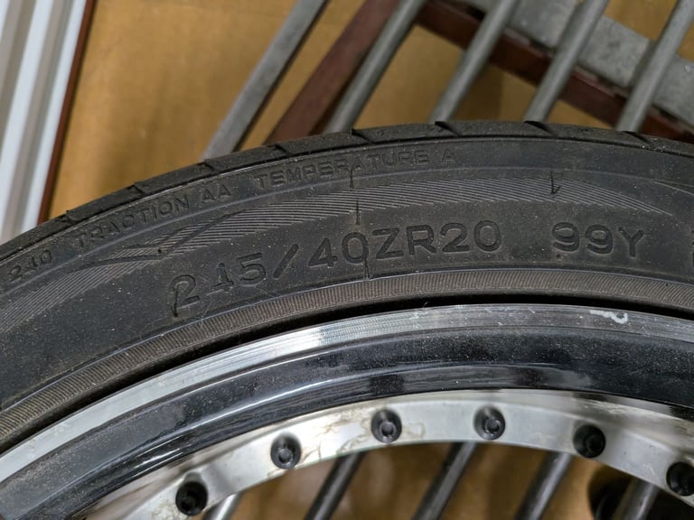 JEEP CHEROKEE 20" AXE WHEELS & TYRES 245 X 40 X 20 SET OF FOUR 110 PCD