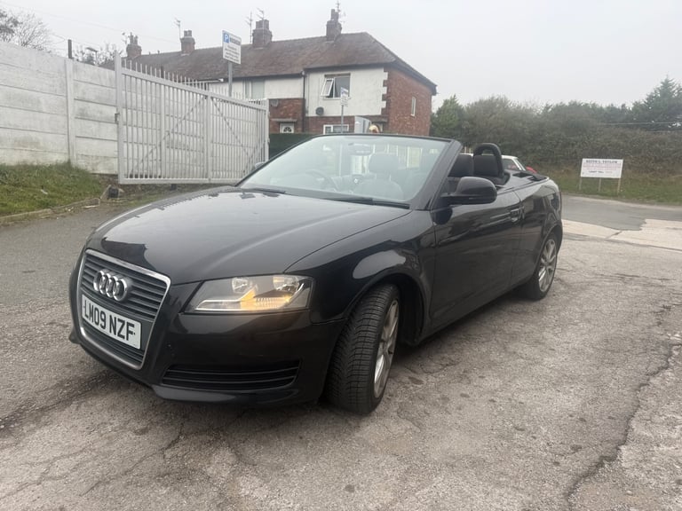 2009 Audi A3 1.9 TDI 2dr CONVERTIBLE Diesel Manual