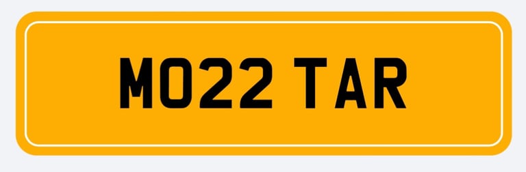 Reg plate car van house garden free sale Christmas outdoor 
