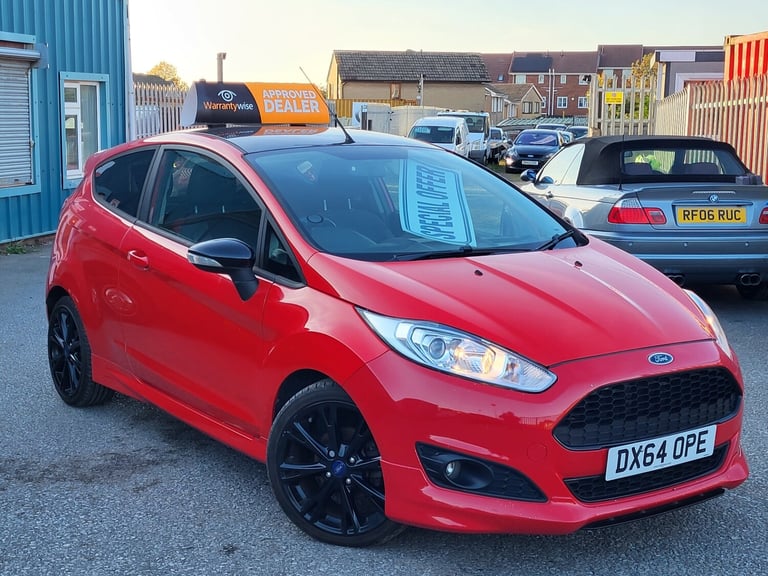image for 2014 Ford Fiesta 1.0 EcoBoost 140 Zetec S Red 3dr HATCHBACK Petrol Manual