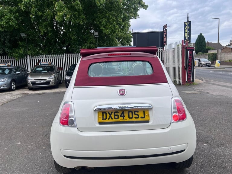 2014 Fiat 500C 1.2 Pop Euro 6 (s/s) 2dr CONVERTIBLE Petrol Manual