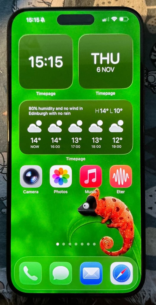 iPhone 15 pro max 512GB - black