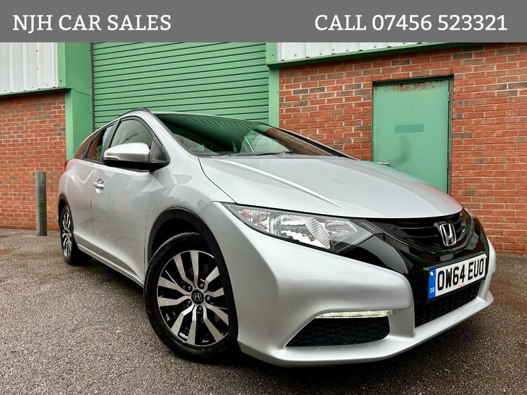 image for 2015 (64) HONDA CIVIC TOURER 1.6 I-DTEC 120 S 52,000 MILES IMMACULATE UK DELIVER