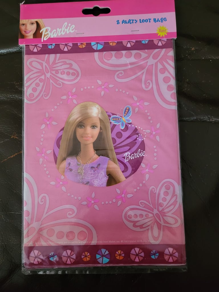 image for 8 Barbie party loot bags