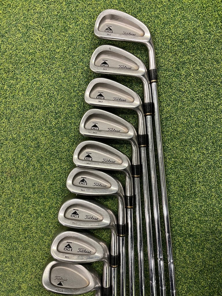 image for TITLEIST DCI IRONS 3-SW STIFF FLEX. GOOD CONDITION 