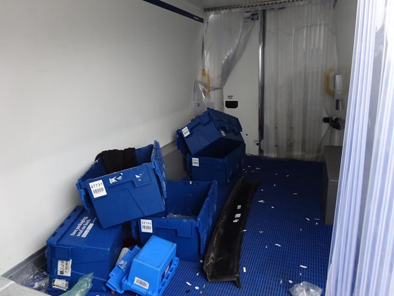 2024 74 REG VOLKSWAGEN CRAFTER CR35 COMMERCE TDI FRIDGE VAN DAMAGED SALVAGE