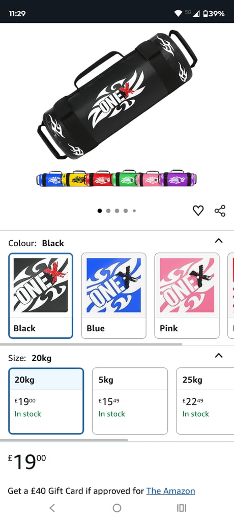 Brand new 20kg power bag 