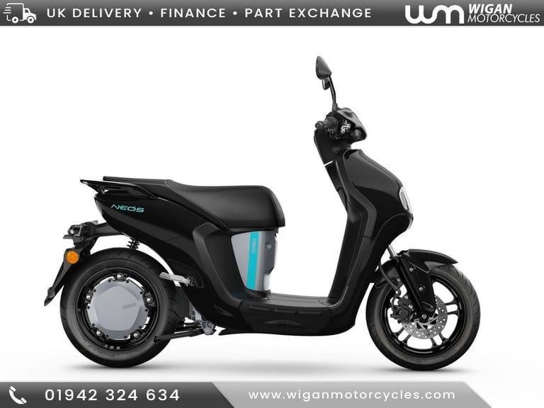 YAMAHA NEOS, 23 REG 0 MILES AUTOMATIC ELECTRIC SCOOTER 50cc MOPED...