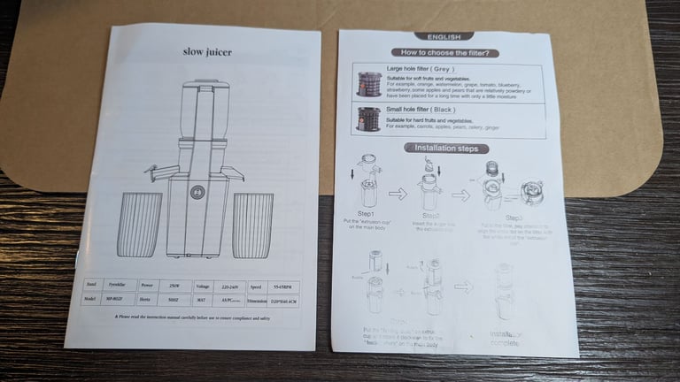 Fyenkfar Cold Press Juicer – Pure Nutrition in Every Glass!