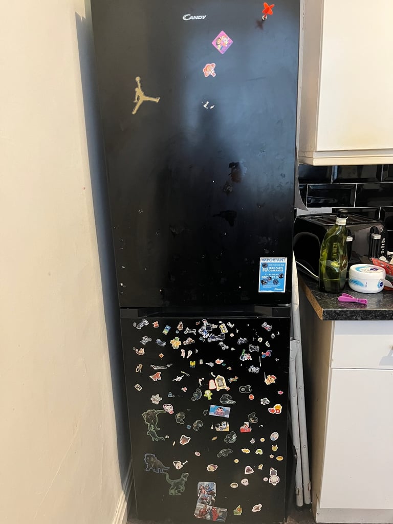 image for Fridge freezer black