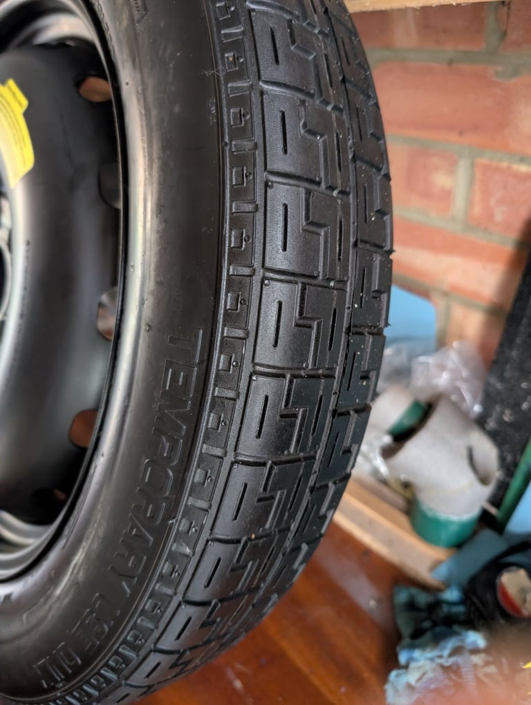 16" space saver tyre and tools