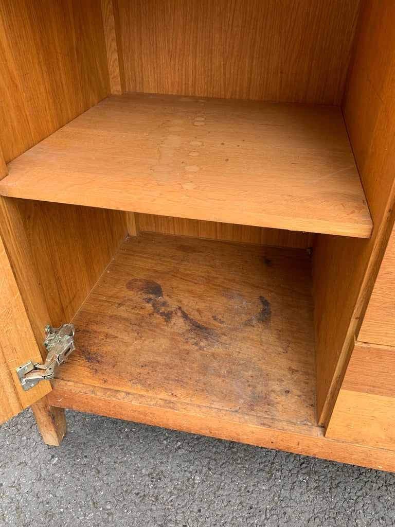 Marks & Spencer Oak Freestanding large Larder Pantry cupboard with drawers