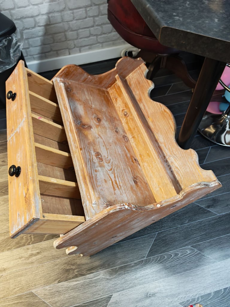 Antique shelves/storage/drawers