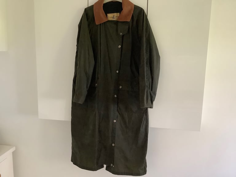 image for WAXED LONG COAT 