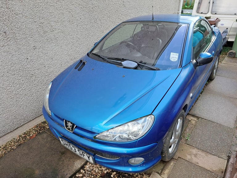 Peugeot, 206, Convertible, 2003, Manual, 1587 (cc), 2 doors