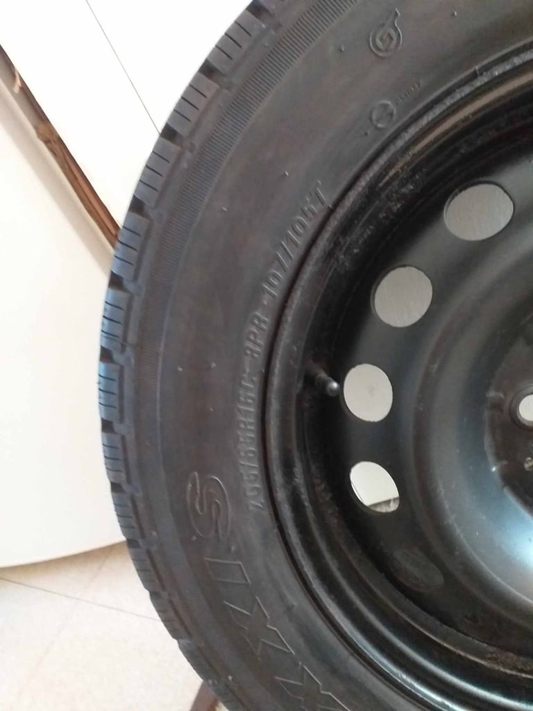 MERCEDES VIANO VITO 16” STEEL RIM AND TYRE SPARE WHEEL W639 Model 2004 to 2014